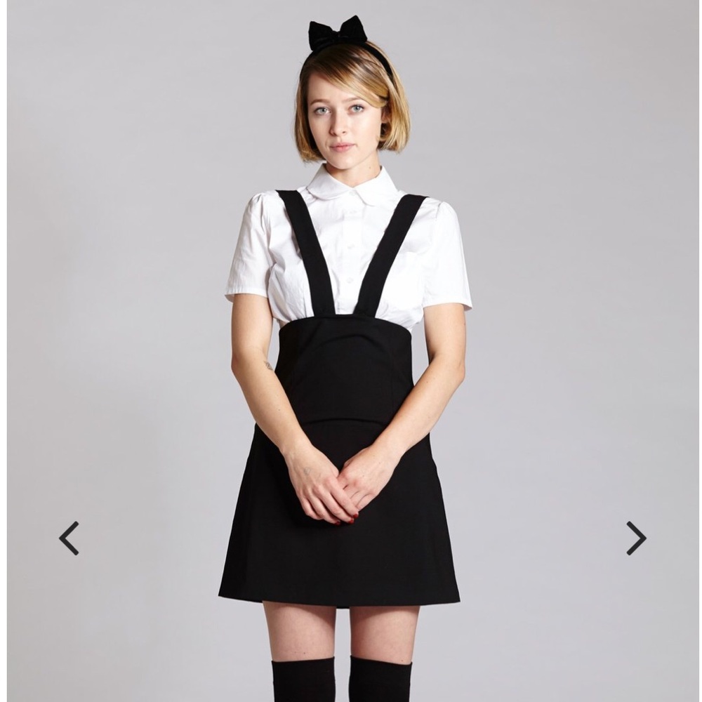 Mini Satin Suspender Skirt by L’Ecole des Femmes